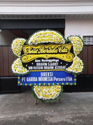 Papan Bunga Duka di Paro