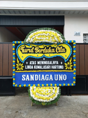 Papan Bunga Duka di Paro